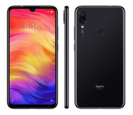 Celular Smartphone Xiaomi Redmi 7 Dual SIM 32GB 3Ram - Celulares - preta - Central - unidade    Cod. CL REDMI 7